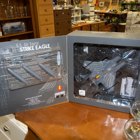 boxed US Airforce Strike Eagle F-15E