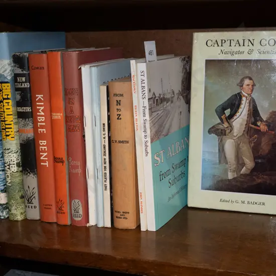 NZ history books