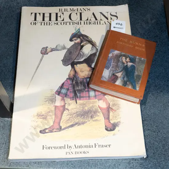 Burns birthday books, Scottish Highlands Clans book