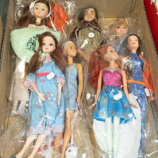 box of dolls