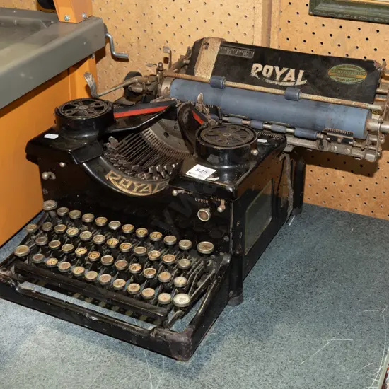 vintage Royal typewriter