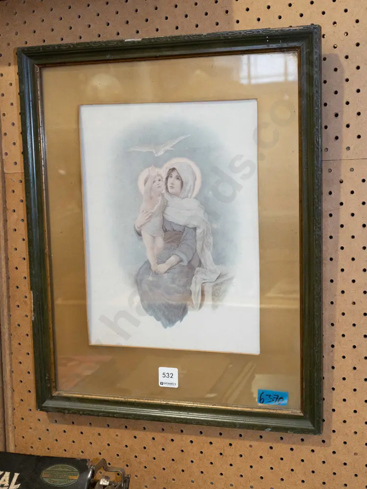 framed print - mother and child Image 1++