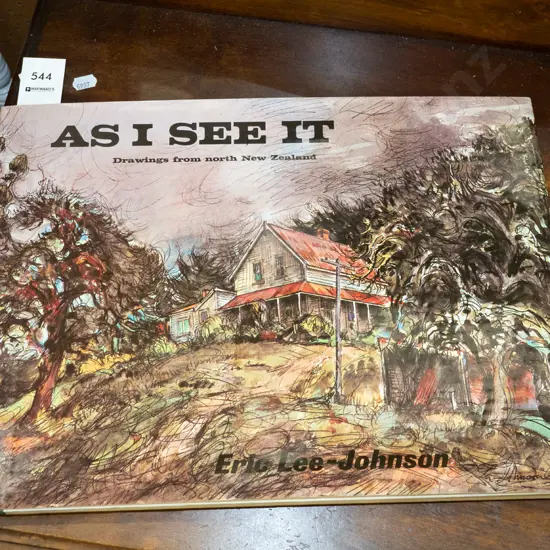 As I See It Drawings From North New Zealand by Eric Lee-Johnson