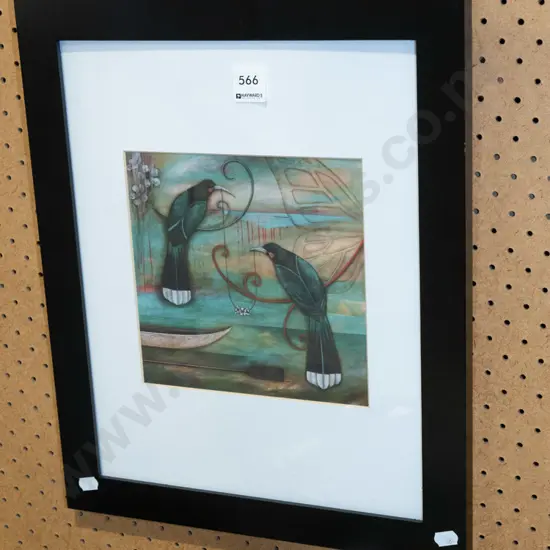 framed print - huia