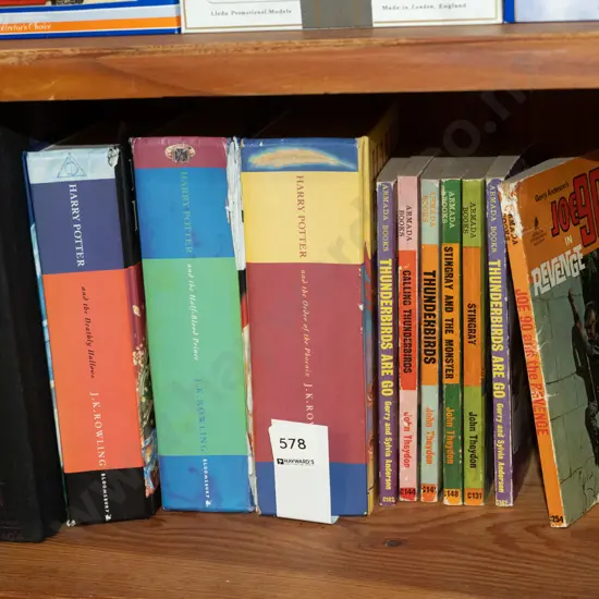 Harry Potter and Thunderbirds books
