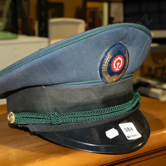 Chinese railway cap