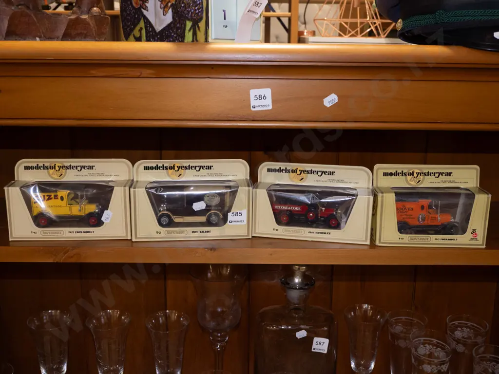4x boxed models of Yesteryear die-cast vehicles Image 1++
