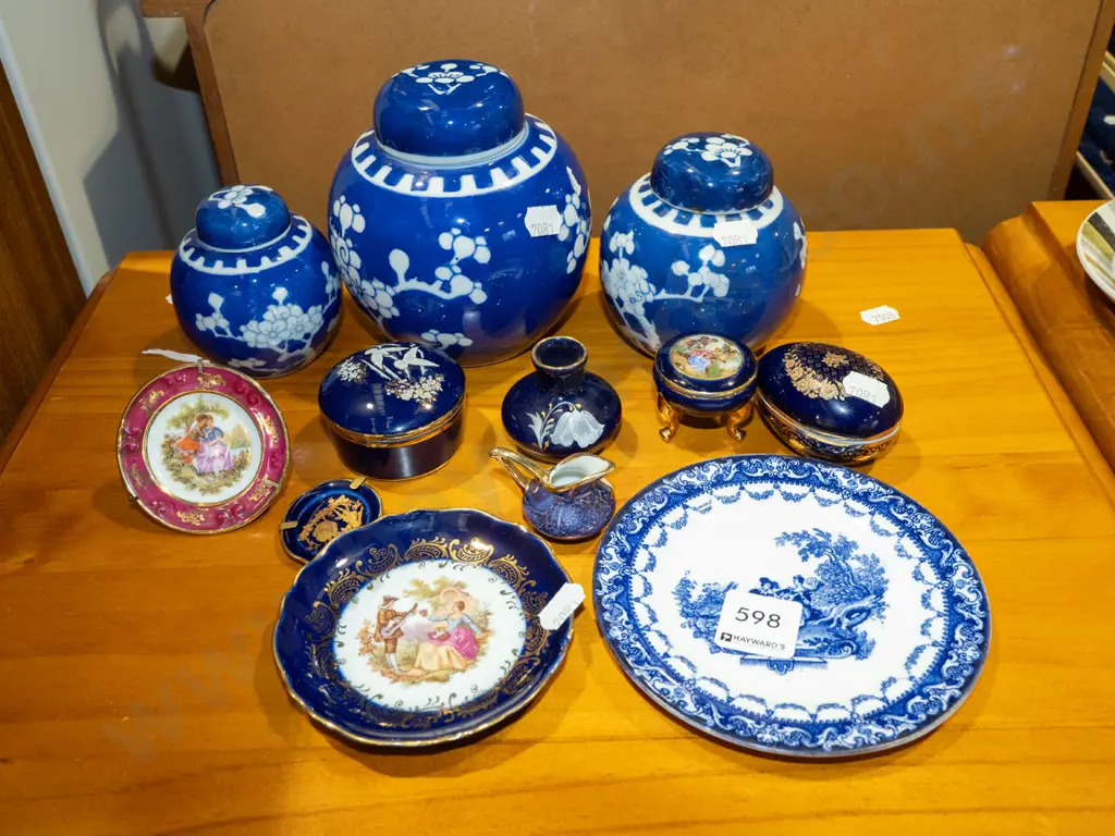 ginger jars, Limoges dishes etc Image 1++