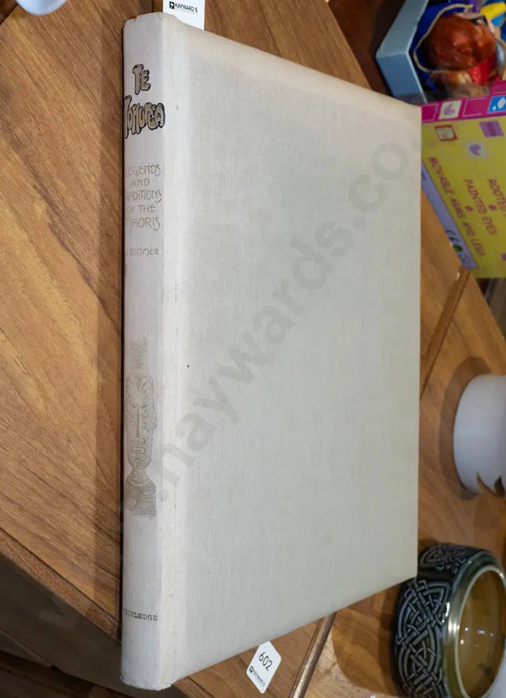 book; Te Tohunga Legends and Traditions of the Maori Image 1++