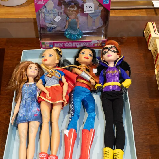 various dolls