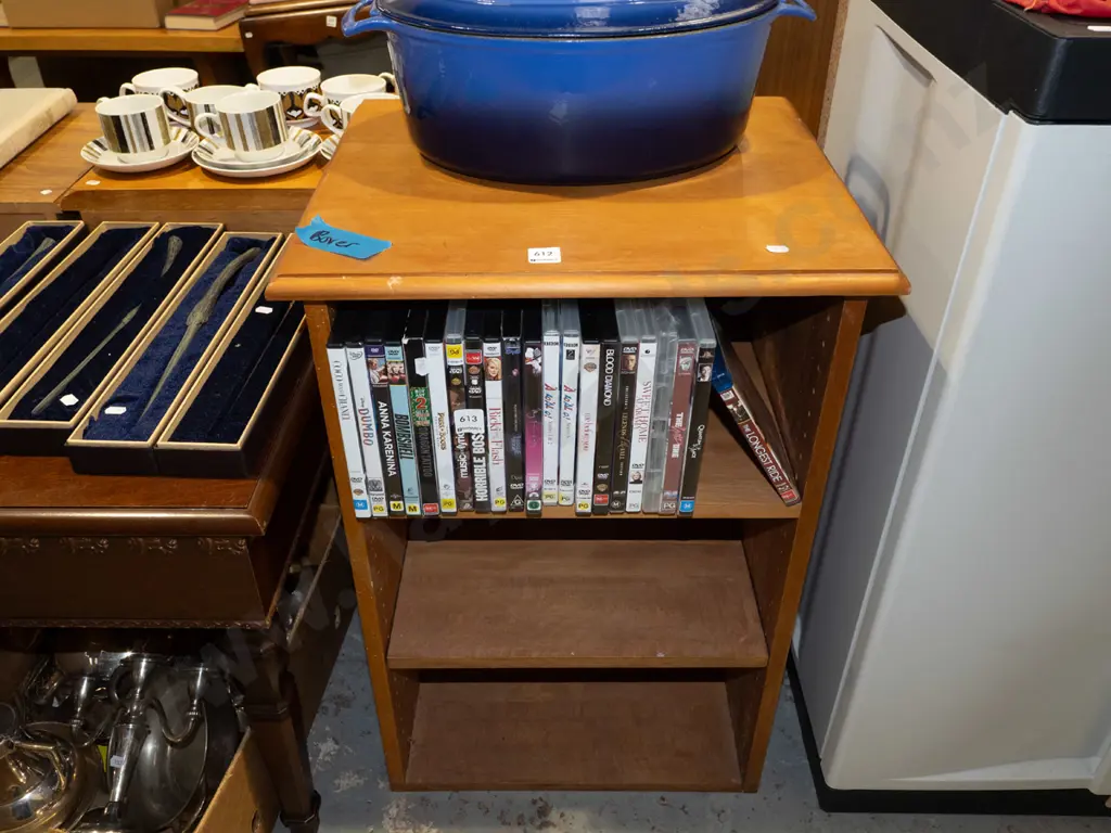 solid kauri shelving - significant borer Image 1++