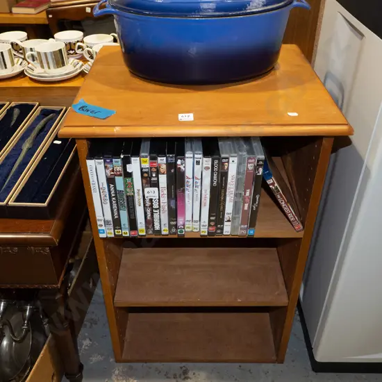 solid kauri shelving - significant borer