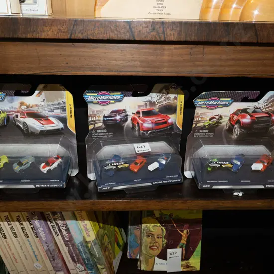 3x boxed micro machines