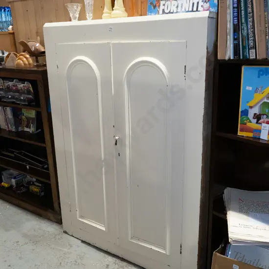 colonial rimu 2 door school cupboard H1410 W1010 D310