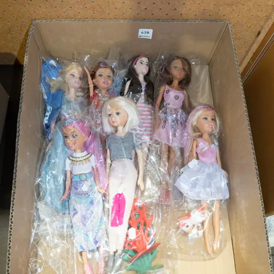 box of dolls