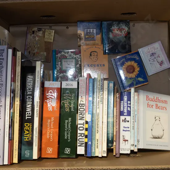 box of books