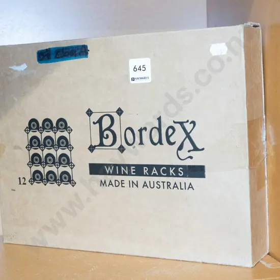 box; wine rack