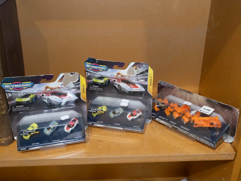 3x boxed micro machines Image 1++