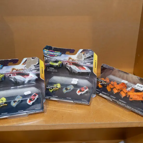 3x boxed micro machines