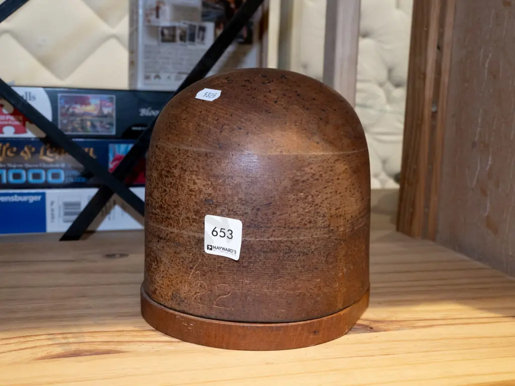 wooden hat block Image 1++