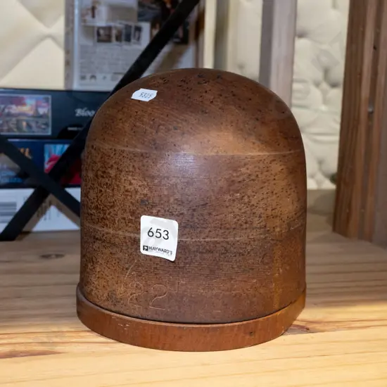 wooden hat block