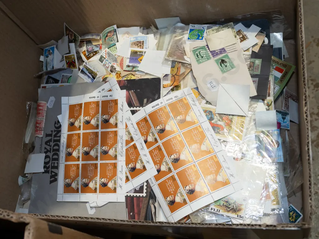 box of stamps Image 1++