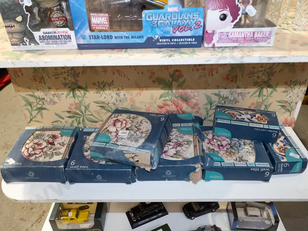 assorted as new floral wall tiles Image 1++