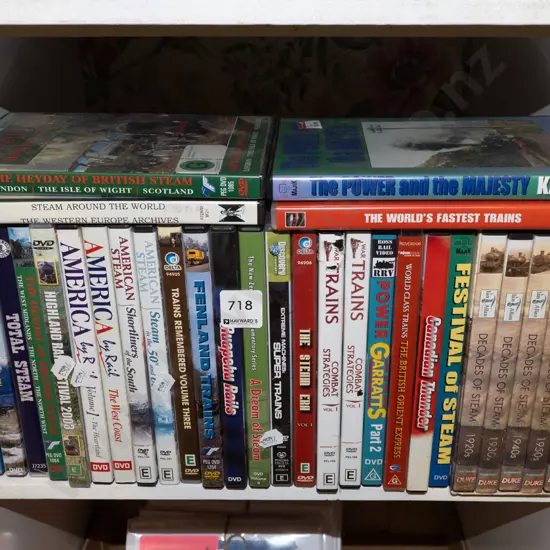 various train DVDs