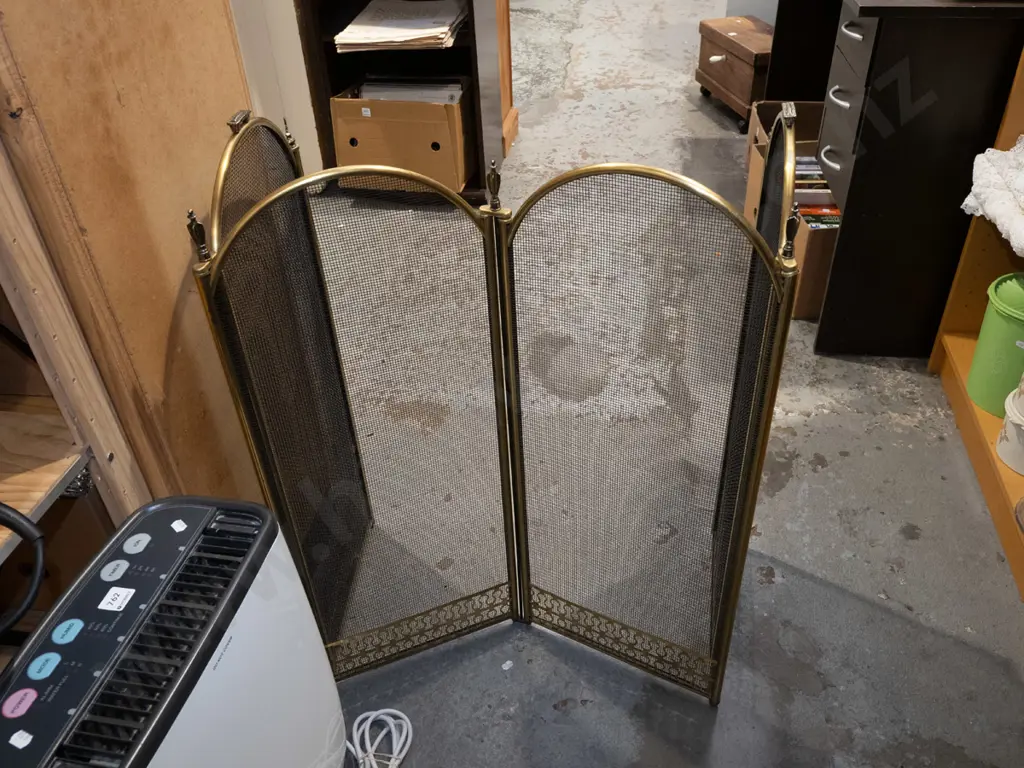 4 panel fireside screen Image 1++