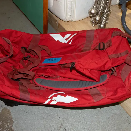 large Macpac bag with wheels