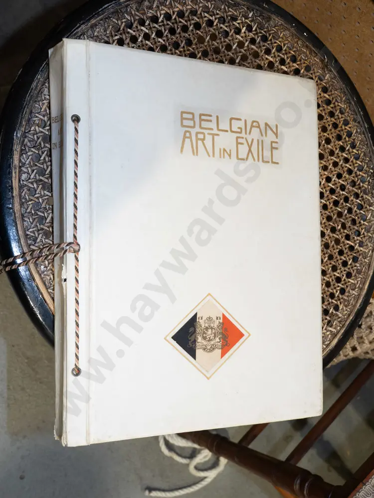 book; Belgian Art in Exile Image 1++