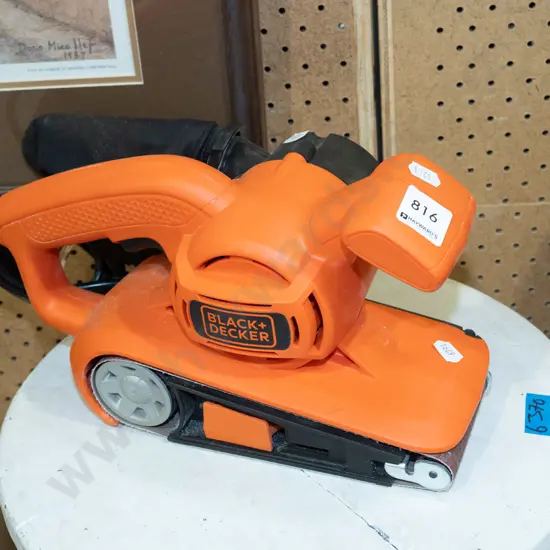 Black & Decker belt sander