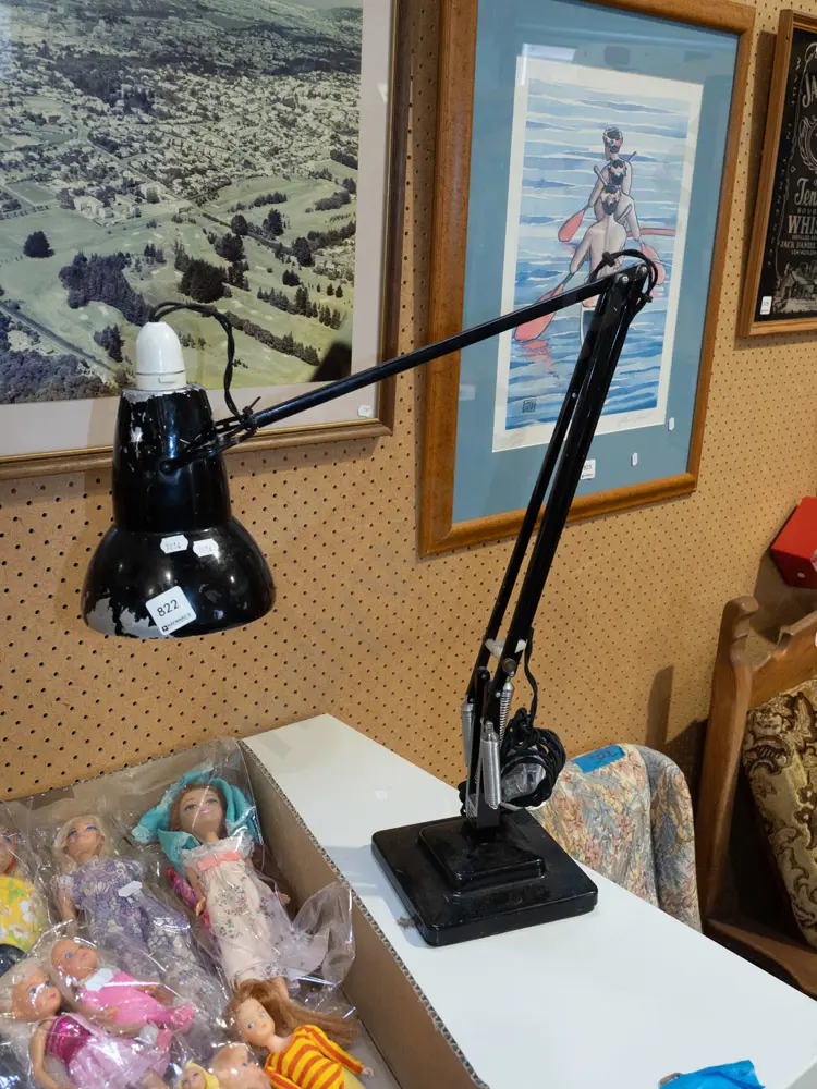 vintage anglepoise lamp - some paint loss Image 1++