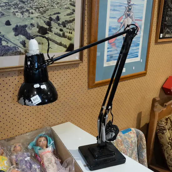 vintage anglepoise lamp - some paint loss