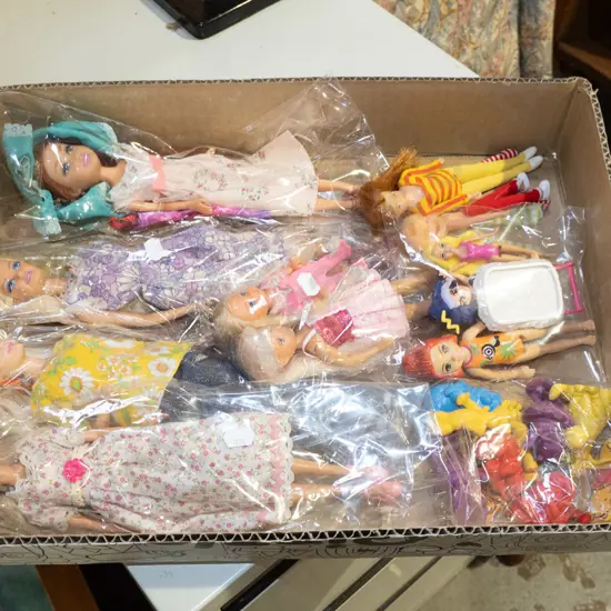 box of dolls