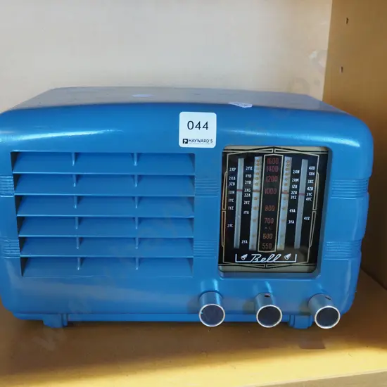 Bell mantel radio