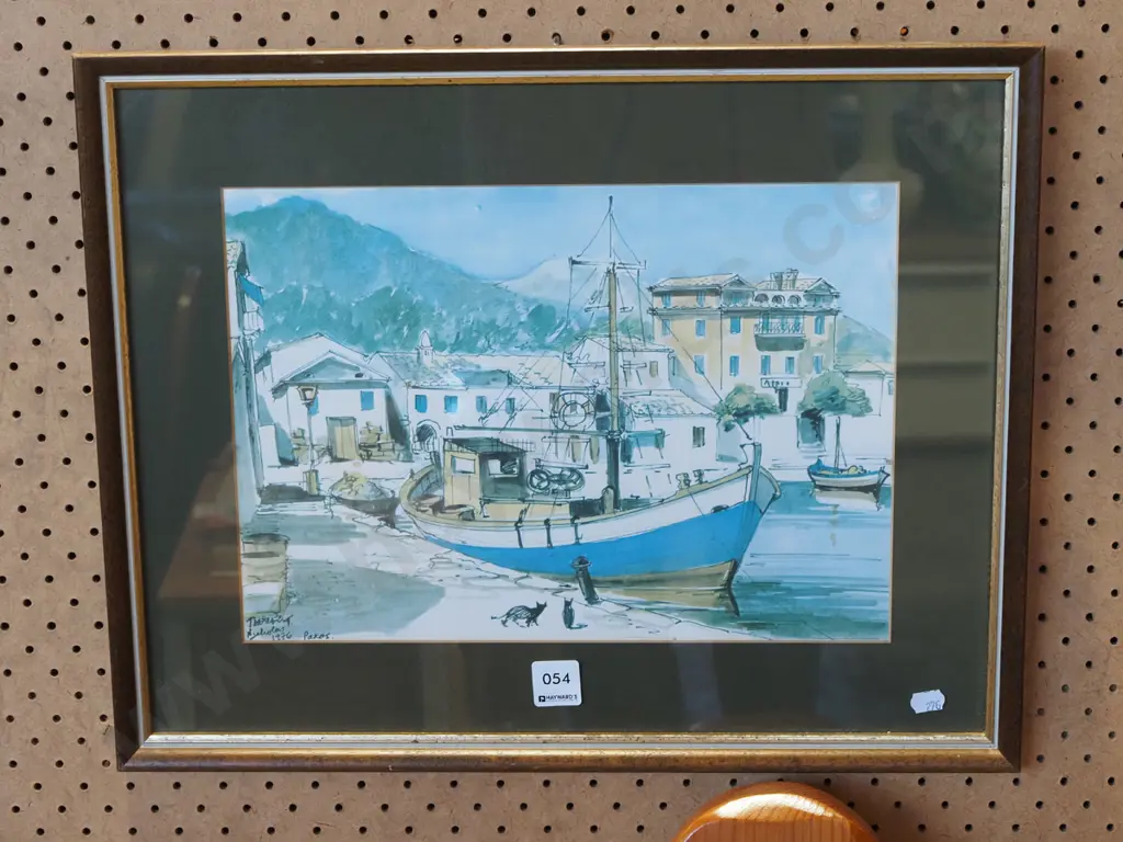 framed print - fishing boat Image 1++