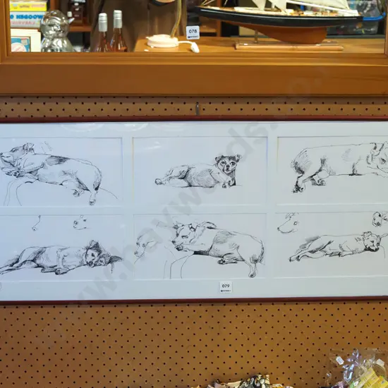 framed print - dog