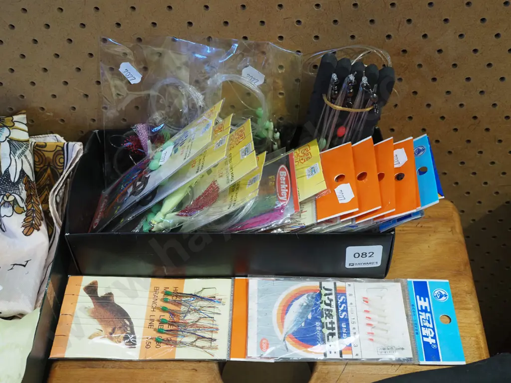 box of fishing jigs Image 1++