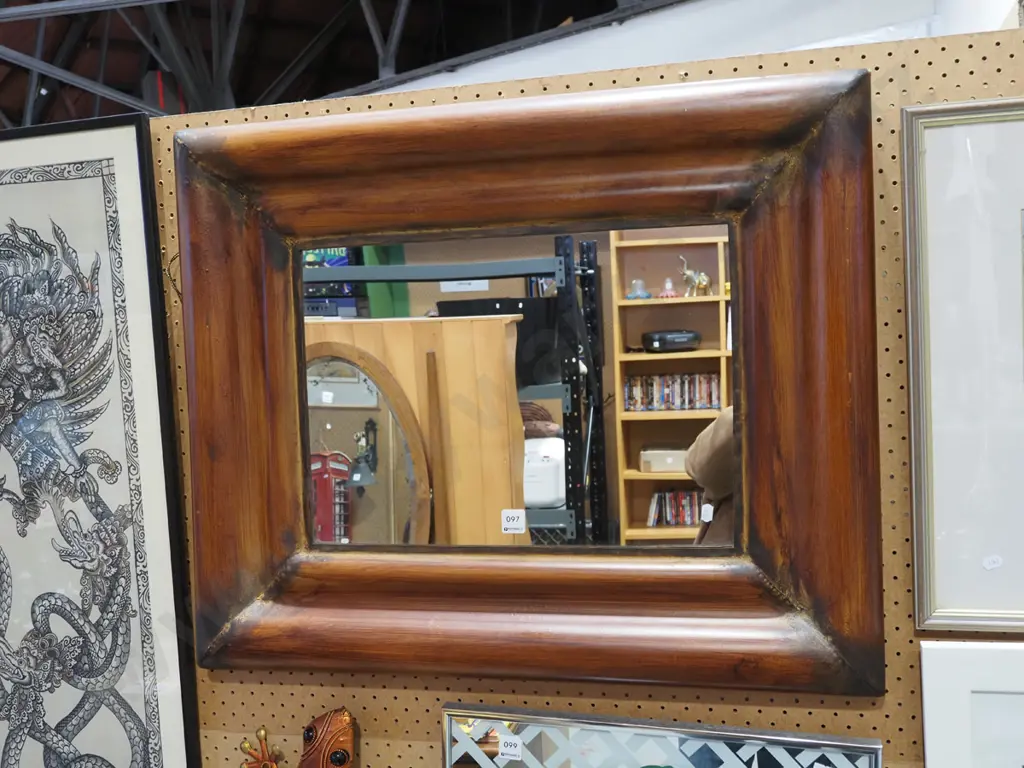 pressed tin wall mirror H745 Image 1++