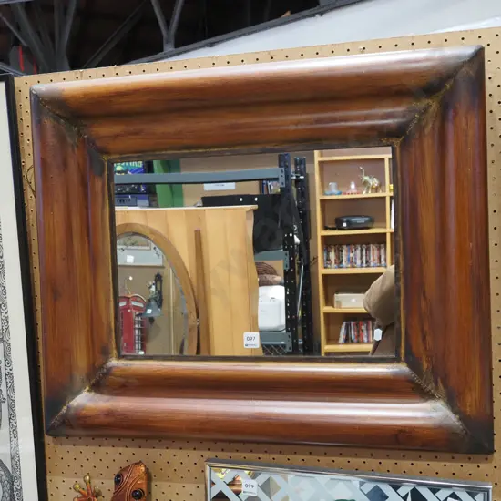 pressed tin wall mirror H745