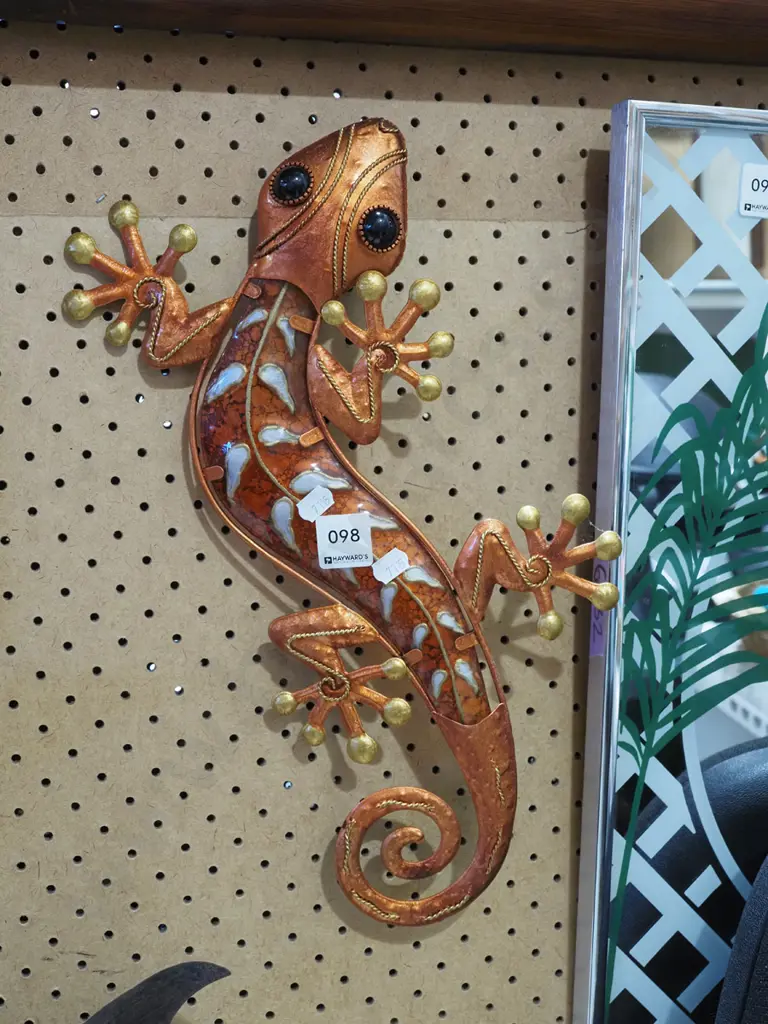metal wall art - lizard Image 1++