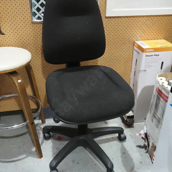 black office chair