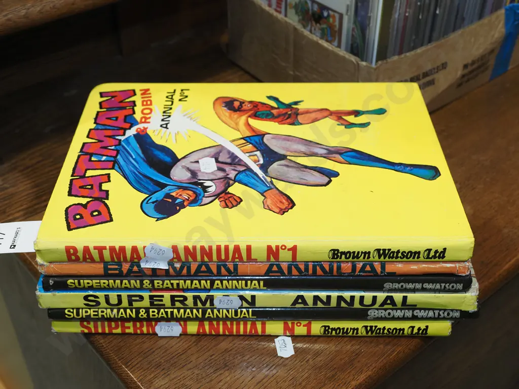 Batman and Superman annuals Image 1++