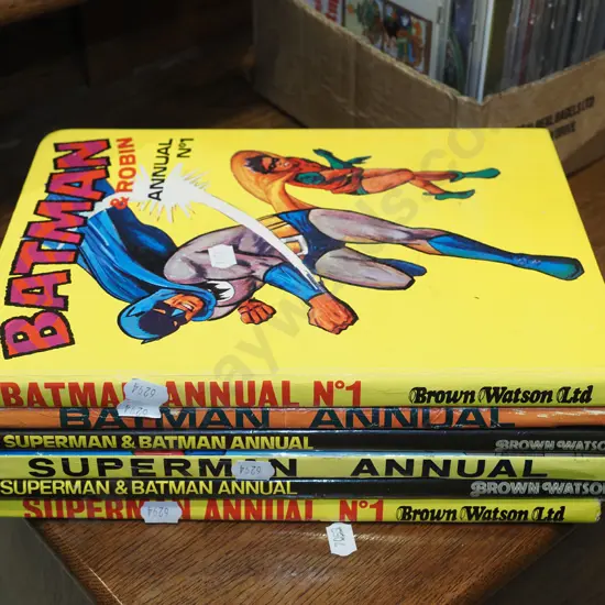 Batman and Superman annuals