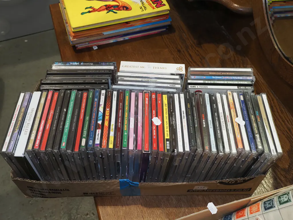 box of CDs Image 1++