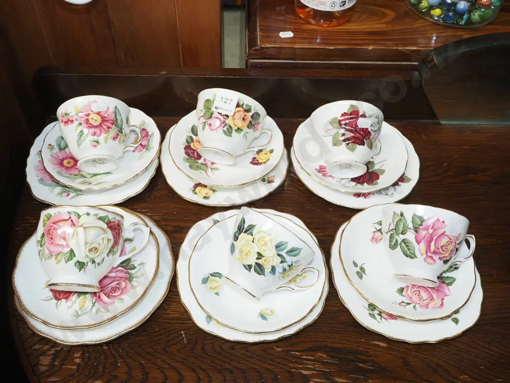 6x Royal Vale trios Image 1++