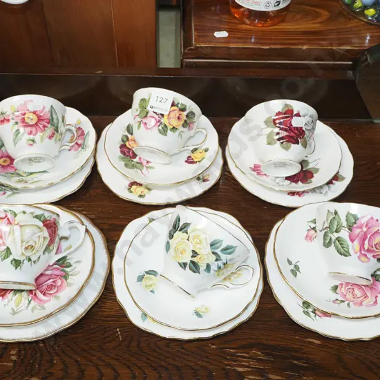 6x Royal Vale trios