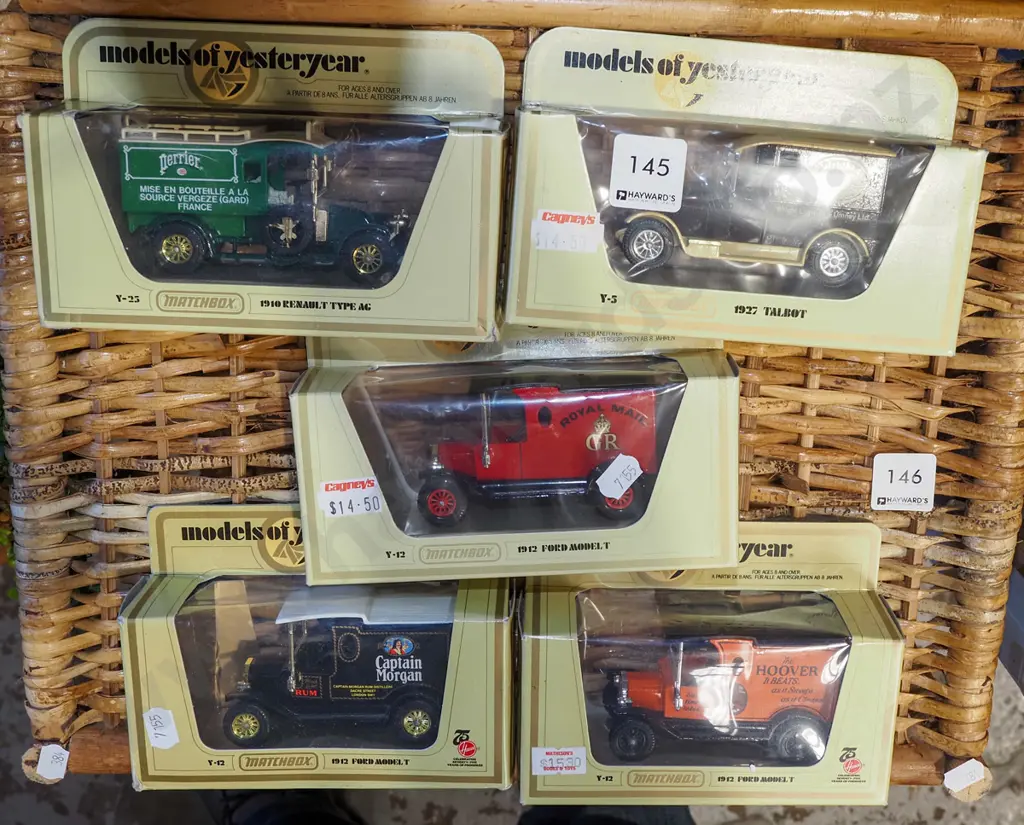 5x boxed models of Yesteryear Image 1++