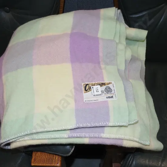 Onehunga  Princess woollen blanket